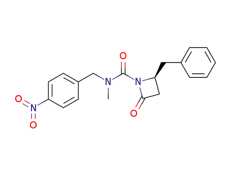 (S)-2-Benzyl-4-oxo-azetidine-1-carboxylic acid methyl-(4-nitro-benzyl)-amide