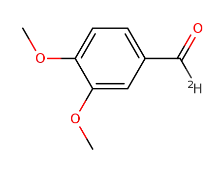 α-Deutero-3,4-dimethoxybenzaldehyd