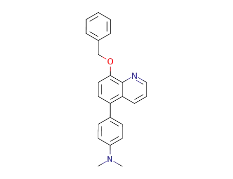 Benzenamine, N,N-dimethyl-4-[8-(phenylmethoxy)-5-quinolinyl]-