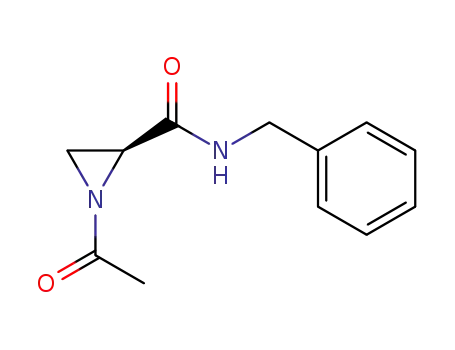 (S)-N-benzyl 1-acetylaziridine-2-carboxamide
