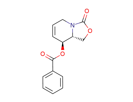 Benzoic acid (8S,8aR)-3-oxo-1,5,8,8a-tetrahydro-oxazolo[3,4-a]pyridin-8-yl ester