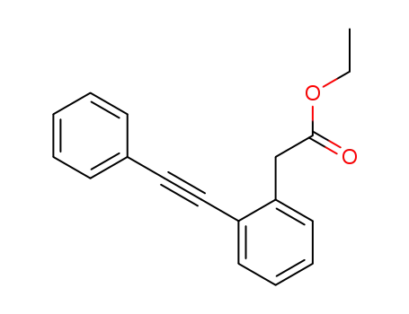 Benzeneacetic acid, 2-(phenylethynyl)-, ethyl ester