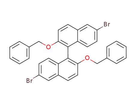 1,1'-Binaphthalene, 6,6'-dibromo-2,2'-bis(phenylmethoxy)-, (1S)-