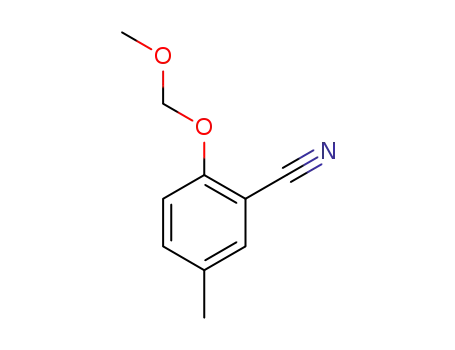 2-(methoxymethoxy)-5-methylbenzonitrile