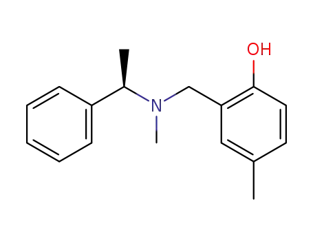 4-Methyl-2-{[methyl-((R)-1-phenyl-ethyl)-amino]-methyl}-phenol