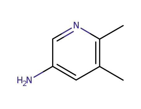 Molecular Structure of 66093-07-0 (5,6-Dimethyl-pyridin-3-ylamine)