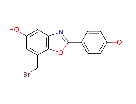 5-Benzoxazolol, 7-(bromomethyl)-2-(4-hydroxyphenyl)-