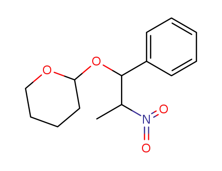 2H-Pyran, tetrahydro-2-(2-nitro-1-phenylpropoxy)-