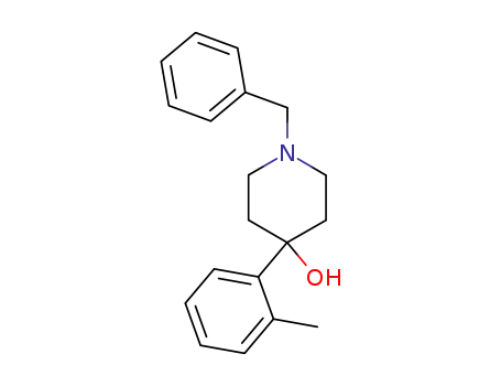 4-Piperidinol, 4-(2-methylphenyl)-1-(phenylmethyl)-
