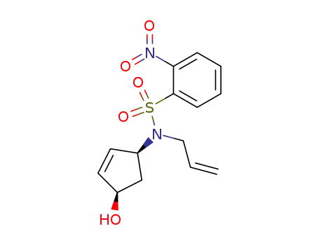 4-(N-nosyl-prop-2-enylamino)cyclopent-2-enol