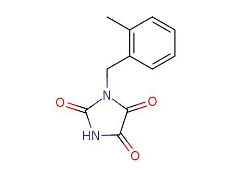 Imidazolidinetrione, [(2-methylphenyl)methyl]-