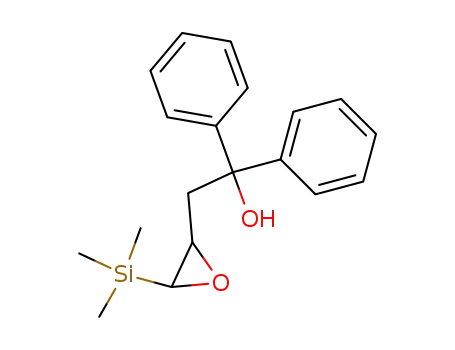 <2,3-epoxy-3-(trimethylsilyl)propyl>diphenylcarbinol