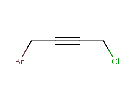 Molecular Structure of 55882-30-9 (2-Butyne, 1-bromo-4-chloro-)