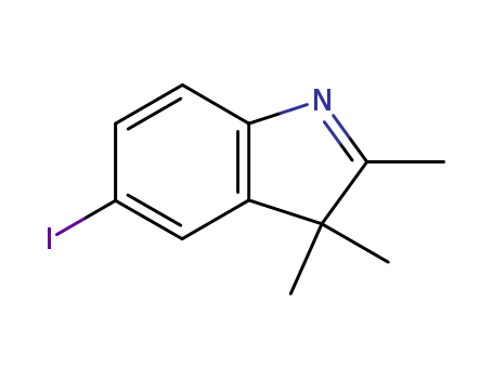 3H-Indole, 5-iodo-2,3,3-trimethyl-