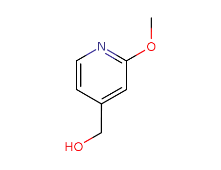 Molecular Structure of 123148-66-3 (4-Pyridinemethanol,2-methoxy-(9CI))
