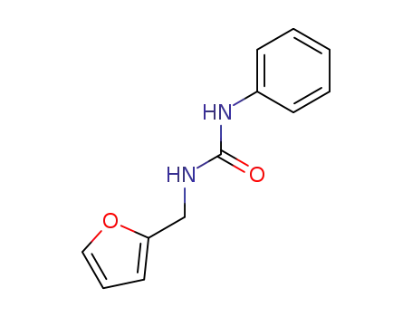 Molecular Structure of 13114-70-0 (1-(2-furylmethyl)-3-phenyl-urea)