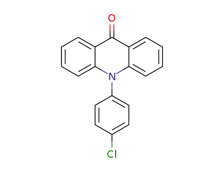 Molecular Structure of 95478-18-5 (9(10H)-Acridinone, 10-(4-chlorophenyl)-)