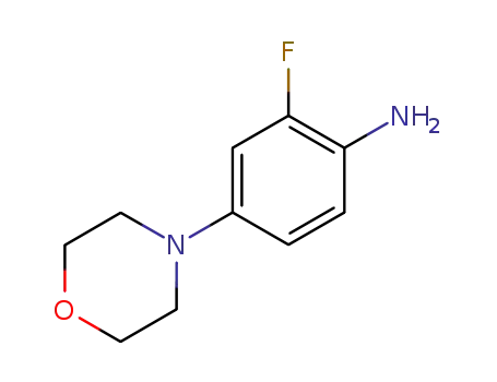 2- 플루오로 -4- 모르 폴린 -4-YL- 페닐 라민