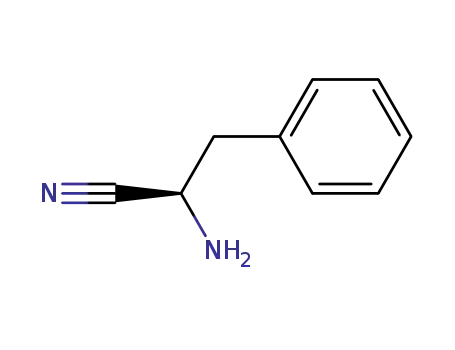 Molecular Structure of 159517-27-8 ((2R)-2-AMINO-3-PHENYLPROPANENITRILE)