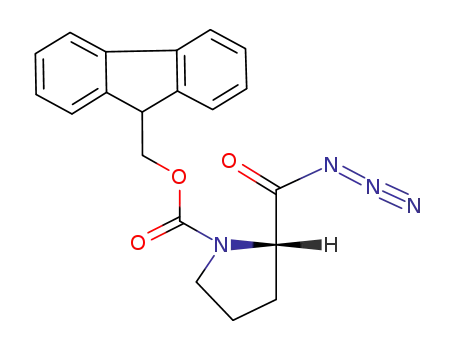 Molecular Structure of 329309-00-4 (Fmoc-Pro-N<sub>3</sub>)