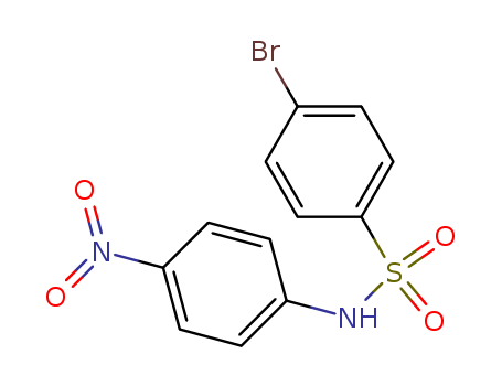 Benzenesulfonamide,4-bromo-N-(4-nitrophenyl)- cas  17648-92-9