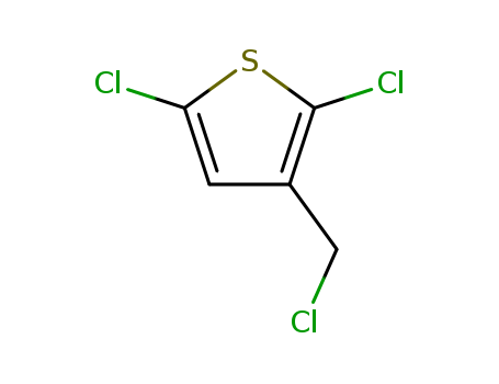 Thiophene, 2,5-dichloro-3-(chloromethyl)-