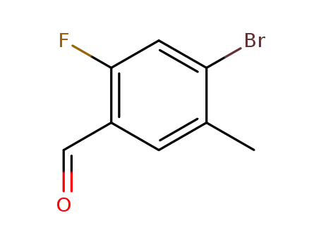 4-BROMO-2-FLUORO-5-METHYLBENZALDEHYDE