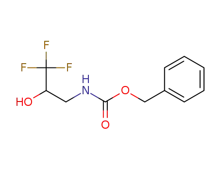 benzyl (3,3,3-trifluoro-2-hydroxypropyl)carbamate