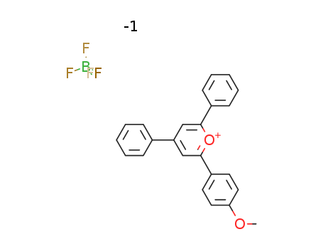 2-(4-METHOXYPHENYL)-4,6-DIPHENYLPYRYLIUM TETRAFLUOROBORATE