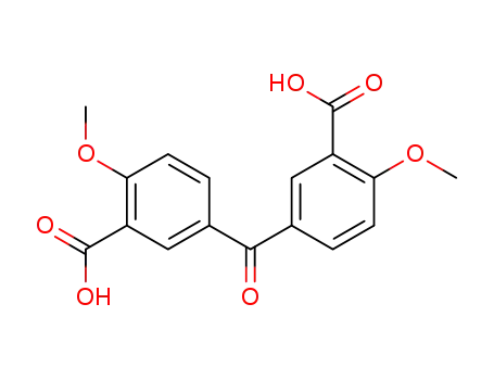 6,6'-dimethoxy-3,3'-carbonyl-di-benzoic acid