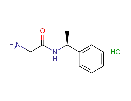 Acetamide, 2-amino-N-[(1S)-1-phenylethyl]-, monohydrochloride