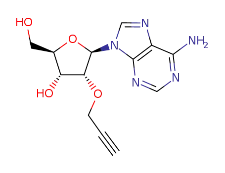 Molecular Structure of 151390-97-5 (2'-O-Propargyladenosine)
