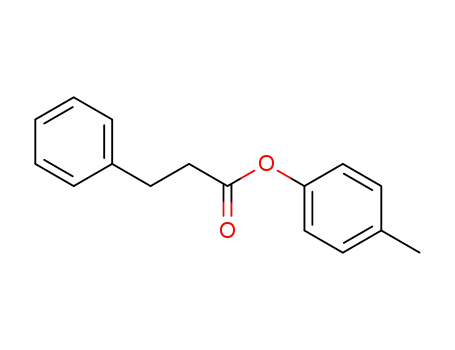 Molecular Structure of 22020-95-7 (4-Methylphenyl beta-phenylpropionate)