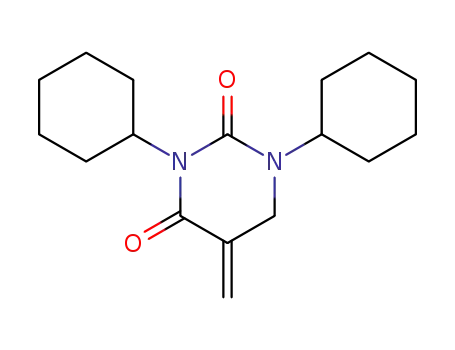 1,3-dicyclohexyl-5-methylidene-1,3-diazinane-2,4-dione