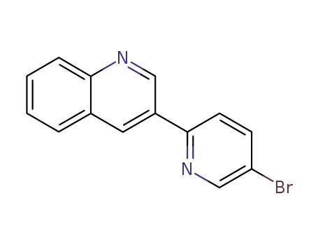 Molecular Structure of 569350-78-3 (Quinoline, 3-(5-bromo-2-pyridinyl)-)
