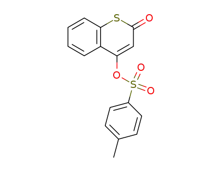 2H-1-Benzothiopyran-2-one, 4-[[(4-methylphenyl)sulfonyl]oxy]-