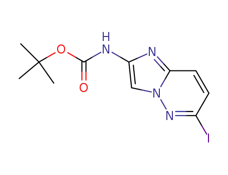 tert-부틸 N-{6-요오도이미다조[1,2-b]피리다진-2-
일}카바메이트