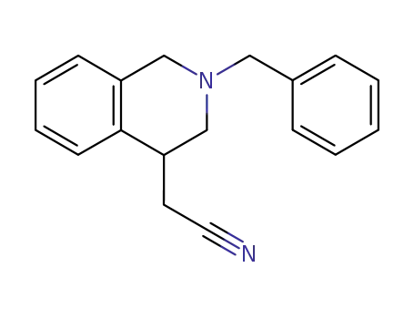 2-(2-benzyl-1,2,3,4-tetrahydroisoquinolin-4-yl)acetonitrile
