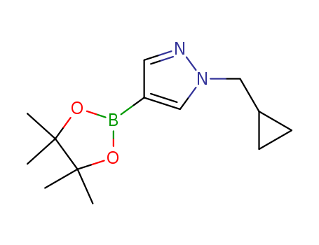 1-(cyclopropylmethyl)-4-(4,4,5,5-tetramethyl-1,3,2-dioxaborolan-2-yl)pyrazole