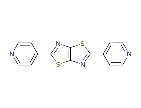 Molecular Structure of 97193-46-9 (2,5-bis(pyridine-4-yl)thiazolo[5,4-d]thiazole)