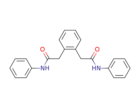 Molecular Structure of 102441-53-2 (<i>o</i>-phenylene-di-acetic acid dianilide)