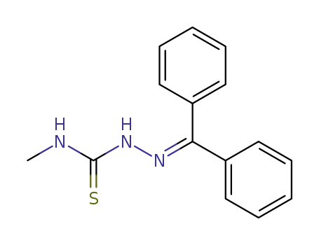 Molecular Structure of 27421-66-5 (diphenylmethanone N-methylthiosemicarbazone)