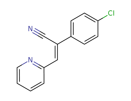 2-Pyridineacrylonitrile,a-(p-chlorophenyl)-(8CI) cas  17999-67-6