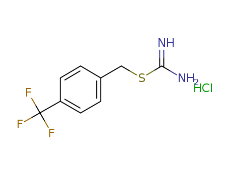 Carbamimidothioic acid,[4-(trifluoromethyl)phenyl]methyl ester, hydrochloride (1:1)