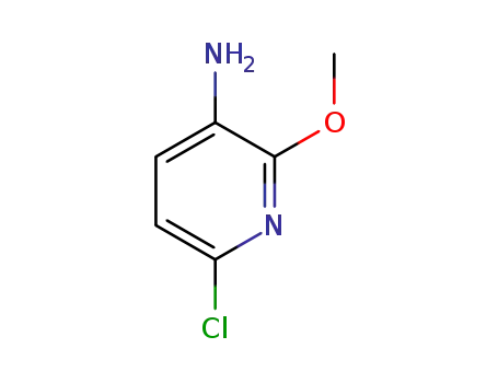 Molecular Structure of 914222-86-9 (6-Chloro-2-methoxypyridin-3-amine)