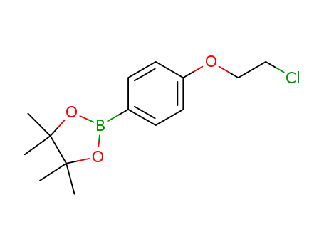 4-(2-Chloroethoxy)phenylboronic acid, pinacol ester