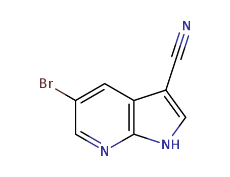 5-bromo-1H-pyrrolo[2,3-b]pyridine-3-carbonitrile