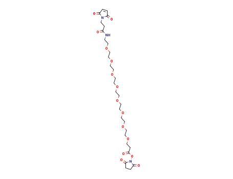 4,7,10,13,16,19,22,25-Octaoxa-28-azahentriacontanoic acid, 31-(2,5-dihydro-2,5-dioxo-1H-pyrrol-1-yl)-29-oxo-, 2,5-dioxo-1-pyrrolidinyl ester