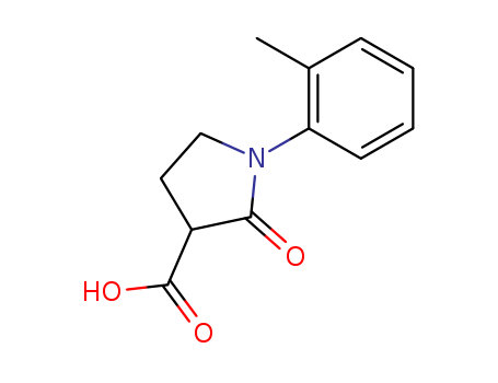 1-(2-Methylphenyl)-2-oxopyrrolidine-3-carboxylic acid