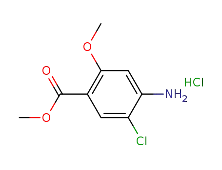 메틸 4-아미노-5-클로로-2-메톡시벤조에이트